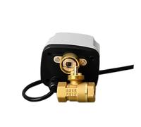 Vanne à bille électrique motorisée en laiton, 1/2, 3/4 ou 1/2 pouce, 220 V CA, commande à 3 fils, 1 pièce(1-1/2",220VAC)
