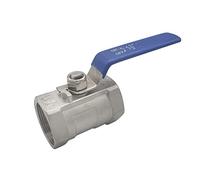 Vanne à bille en acier inoxydable SS304 1pc vanne 1/4 Quot; 3/8 quot; 1/2 3/4 1 1-1/4 1-1/2“2” Femelle BSP Pièces(0.25 Inch)