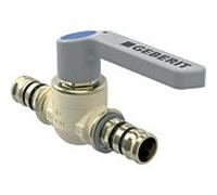 Vanne à bille Geberit 614061002 Ø 32 mm, avec levier de commande, en laiton