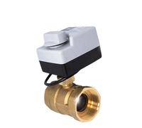 Vanne à bille motorisée en laiton DN15 DN20 DN25 DN32 DN40, 3 fils, double commande, 220 V CA(DN50,220VAC_2 WAY)