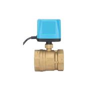 Vanne à bille motorisée normalement fermée/ouverte, 1/2 "3/4" 1 ", vanne à bille électrique en laiton à 2 fils, électrovanne de remplacement(DN50,24,Normally Open)