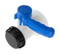 Vanne à Bille pour Cuve Ibc Dn50 en Plastique pour Dosage Précis | Adaptateur, Entretien Facile, Usage en Chimique, pour Conteneur Ibc et Tote