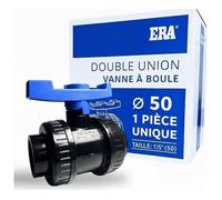 Vanne à bille PVC-U PN16 DN50 - Pour Piscine et Irrigation