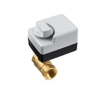 Vanne à bille, Vanne À Bille Motorisée En Laiton, Actionneur Électrique 3 Fils Et Deux Commandes, AC220, Voies/2 Voies DN15 DN20 DN25 DN32 DN40 Avec Interrupteur Manuel(DN15,220_2 WAYS)