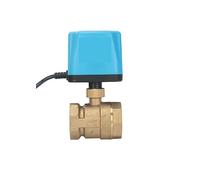 Vanne à bille, Vanne à bille motorisée normalement fermée/ouverte, 1/2 "3/4" 1 ", vanne électrique en laiton 2 fils, électrovanne de remplacement(DN25,12_NORMALLY CLOSED)