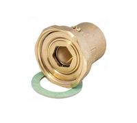 Vanne à billes de 1 pouce avec pompe 6/4 pouces