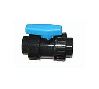 PISCINEO Vanne PVC Pression à Coller diam. 40