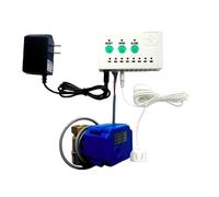 Vanne à boisseau sphérique électrique avec capteur de détection fuite d'eau, sécurité anti-débordement, alarme automatique, vannes motorisées(3/4",EU_WITH 3 SENSOR)