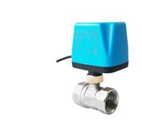 Vanne à boisseau sphérique électrique en acier inoxydable, 2 fils, réinitialisation de panne de courant, couple 8 N·m, 220V, 110V, 24V, 12V, électrovanne électrique de rechange (220VAC-NORMALLY CLOSED