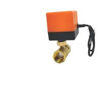 Vanne À Boisseau Sphérique Électrique En Laiton AC 220 V DC 12 V, Électrovanne À 2 Voies Et 3 Fils Avec Actionneur DN15/DN20/DN25/DN32(DN50,12V)