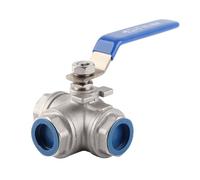 Vanne à boisseau sphérique en acier inoxydable (DN20 3/4")