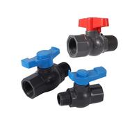 Vanne à boisseau sphérique en PVC 3/4" 1" avec joint fileté mâle et joint coulissant, 1 pièce(4504)