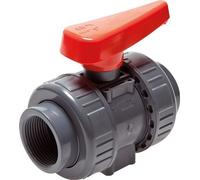 Vanne à boisseau sphérique PVC 2 voies Raccord Double Union Rp 2'' EPDM