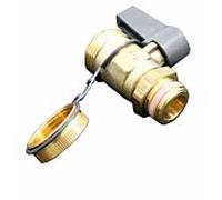 vanne à boisseau sphérique Wolf KFE, AG 2000 /2", PN16 2071442 120 C, pour LS, SLS, FWS