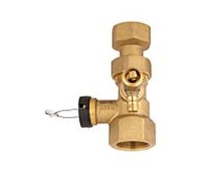 Vanne à bouchon Afriso 77934 G 1 x 1, avec robinet de vidange