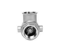 Vanne à cinq voies en acier inoxydable 304, pompe horizontale avec contrôle de transfert, raccord fileté direct for eau, 1 pouce 2(DN32)