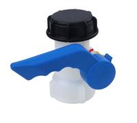 Vanne à clapet 62 mm pour réservoirs IBC standard avec contrôle de robinet et adaptateur de robinet compatible pour systèmes de stockage et de distribution d'eau de pluie