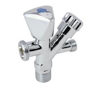 Vanne à clapet d'angle combinée