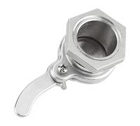 Vanne à clapet en Acier Inoxydable pour Miel, Outil de Mise en Bouteille pour extracteur apicole, vanne pour Miel résistante à la Corrosion pour réservoir d’extracteur ou Seau de m