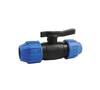 Vanne à compression antigel basses températures (-15°) pour tubes PE/PPR - 25mm