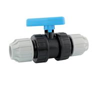 Vanne à compression Fitt SVANEC25 noir 25mm