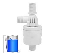 Vanne à flotteur automatique - Contrôleur de niveau d'eau 1/2 po | Dispositif de remplissage automatique avec boule flottante | Contrôleur anti-fuite Accessoires d'étang pour jardin arrosage