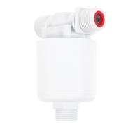 Vanne à Flotteur Blanche ABS Fer pour Réservoir D'eau, Contrôle | Installation Facile, Économie D'eau, Niveau Régulé, pour Bassin et Aquarium, Format 1/2 Pouce