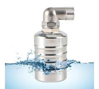 Vanne à flotteur de contrôle automatique du niveau d'eau, mini robinet à boisseau sphérique, contrôleur d'arrêt automatique compact, régulateur de niveau d'eau pour piscine, réservoir