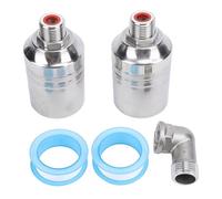 Vanne à flotteur en acier inoxydable 304 - Contrôleur automatique de niveau d'eau pour réservoirs, fontaines et bassins - Vanne d'arrêt antirouille pour récupérateurs d'eau de