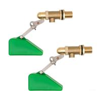 Vanne à flotteur en laiton de 1,27 cm avec bras réglable pour le contrôle du niveau d'eau à distance et sur le terrain pour les configurations de réservoir