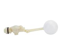 Vanne à flotteur en plastique DN20 G3/4 po, vanne à flotteur réglable pour réservoir d'eau et château d'eau
