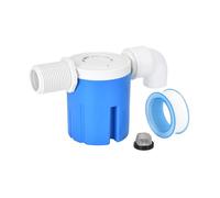 Vanne à flotteur mâle de 2,5 cm - Valve de contrôle automatique du niveau d'eau pour réservoir d'eau, château d'eau, piscine, bac à eau de bétail, aquaculture, aquariums.
