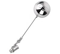 Vanne à flotteur réglable en acier inoxydable 304, 1/2", 3/4", 1" for contrôle automatique du niveau d'eau(1/2inch)