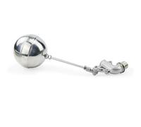 Vanne à flotteur réglable en acier inoxydable 304, vanne à bille coudée de 1/2 "à 1-1/4" for citerne et réservoirs d'eau-1 pièce(1/2inch)