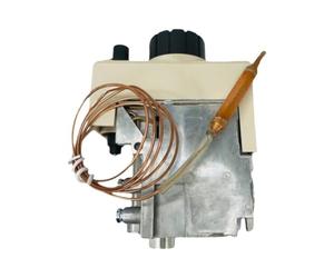 Vanne à gaz thermostatique modèle 630 40-90 °C Arrêt de sécurité piézo