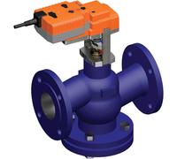 Vanne à Globe Belimo DN65 Bride 18mm Course Kvs58 24VAC/DC Fail-Safe NC/NO 150s MP-Bus 0-10/2-10V 1000N IP54 H664R/NVK24A-MP-TPC