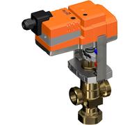 Vanne à Globe Belimo G1-1/8 Course de 15mm Kvs2.5 24VAC/DC 35s 2-10V 1000N IP54 H414B/NVC24A-SR-TPC