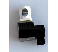 Vanne à pincement WK10 normalement fermée, micro-électrovanne à diaphragme, vanne à pincement, vanne d'arrêt 24 V CC(Id12mm Od15mm)