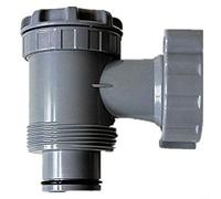 Vanne à piston de piscine Plusfor hors sol, robinet d'arrêt en PVC pour piscines, remplacement de la vanne à piston marche/arrêt uniquement, pompe de filtration de piscine 38 accessoires de piscine
