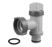 Vanne à piston de rechange pour grands systèmes de piscine Intex compatible avec les unités 10747 25010 et prend en charge les unités 26361CA 26371CA 26375EH