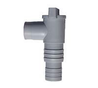 Vanne à piston marche/arrêt en PVC pour piscine durable 32 mm Adaptateur de piscine de sol Adaptateur de pompe de filtration pour unité extérieure