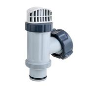 Vanne à piston pour piscine - Raccord de tuyau - Pièces de rechange pour piscine - Accessoire de piscine pour pompe filtrante Intex 28635EG 28633EG - Vanne d'arrêt pour piscine hors sol et pompe de