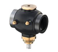 Vanne à soupape Danfoss 065B0796 DN 50, Kvs 20, GGG-40.3, filetage extérieur