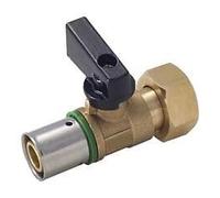 Vanne a sphère f mob. G1/2 - per a sertir ø16 pour départ nourrice lien 1 pièce NOYON & THIEBAULT