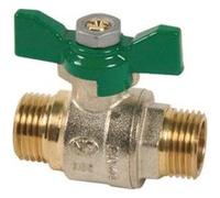 Vanne à boisseau sphérique à papillon avec presse étoupe - MM 15x21 SFERACO