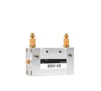 Vanne alternative automatique à 2 positions et cinq voies, 1 pièce, vanne d'inversion avec silencieux, matériau en cuivre pur BDV-08(BDV-08 Standard)
