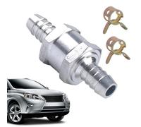 Vanne anti-retour en aluminium jetable pour éviter le retour | Valve pour compensation de pression dans les bateaux, les véhicules automobiles, les caravanes et les camping-cars, valve de carburant