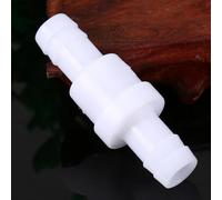 Vanne Anti-Retour en Ligne à 1 Voie, Clapet Anti-Retour en Ligne de 12 Mm Facile à Installer Pratique Blanche pour Les Pompes à Carburant pour Les Appareils électroménagers pour l'équipement