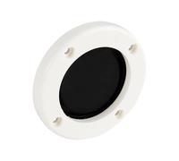 Vanne anti-retour pour bateau | Valve anti-retour de vidange pour kayak | Vannes de scupper épaisses - anti-retour de vidange blanc pour bateaux, yachts, camping-cars