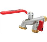 vanne arrosage m 20x27 1/4 tour 2 sorties G